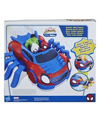Spidey and His Amazing Friends Saf Ultimate Web Crawler Playset