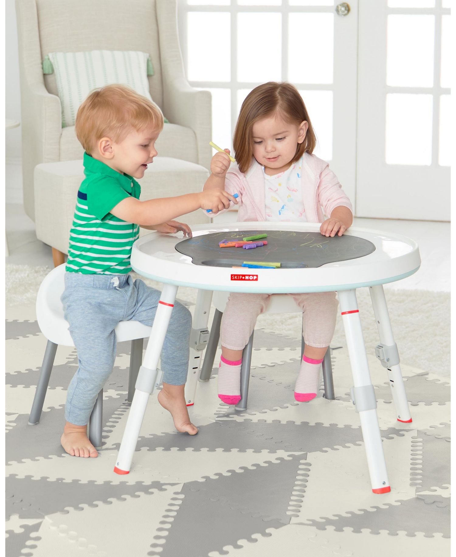 Silver Lining Cloud Baby's View 3-Stage Activity Center