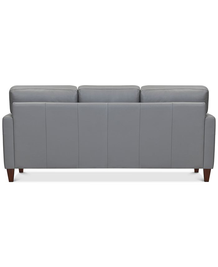 Furniture Tonie 82" Leather Sofa, Created for Macy's & Reviews