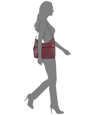 Nappa Leather Hobo Bag, Created for Macy's