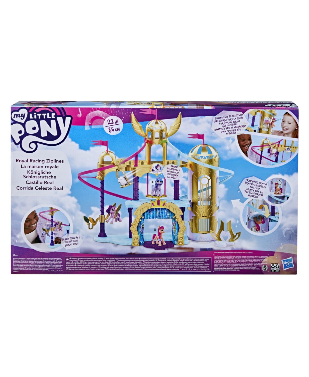 EAN 5010993878468 product image for Closeout! My Little Pony Movie Soaring Shimmer Castle, Set of 12 | upcitemdb.com
