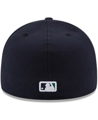 Men's  Navy Seattle Mariners Authentic Collection On Field 59FIFTY Fitted Hat