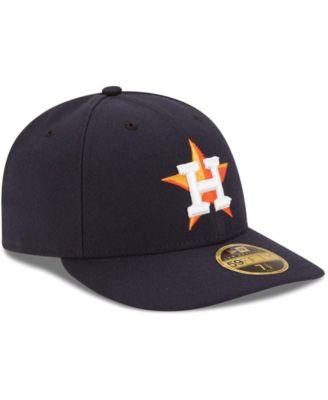 Men's Navy Houston Astros Home Authentic Collection On-Field Low Profile 59FIFTY Fitted Hat