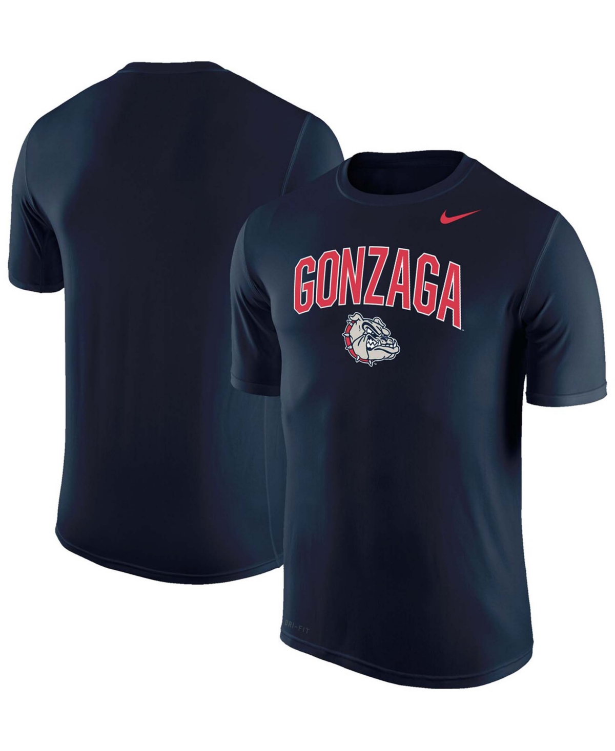 UPC 191182746623 product image for Nike Men's Gonzaga Bulldogs Arch Over Logo Performance T-Shirt | upcitemdb.com