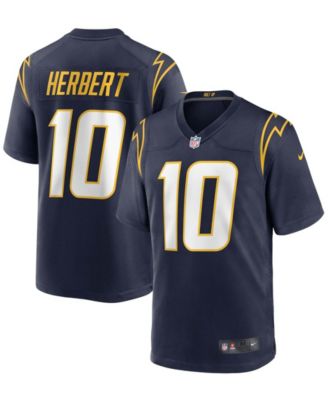 Nike Men's Justin Herbert Navy Los Angeles Chargers Alternate Game