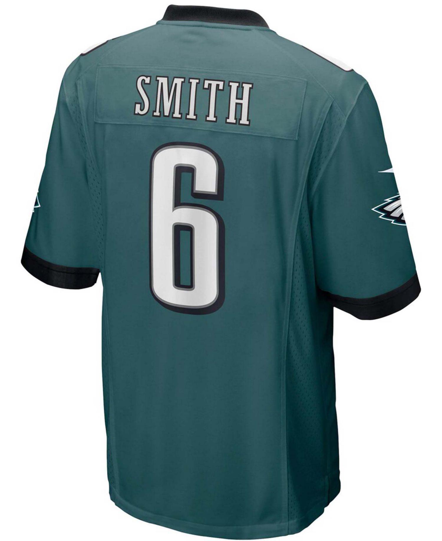 Men's DeVonta Smith Midnight Green Philadelphia Eagles NFL Draft First Round Pick Game Jersey