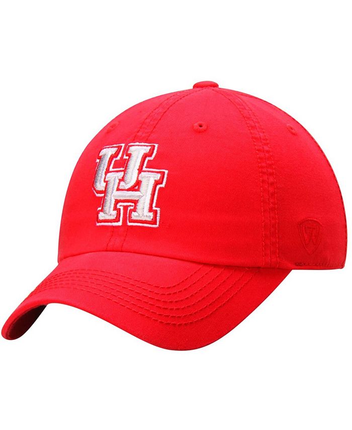 Top of the World - Men's Red Houston Cougars Solid Crew Adjustable Hat