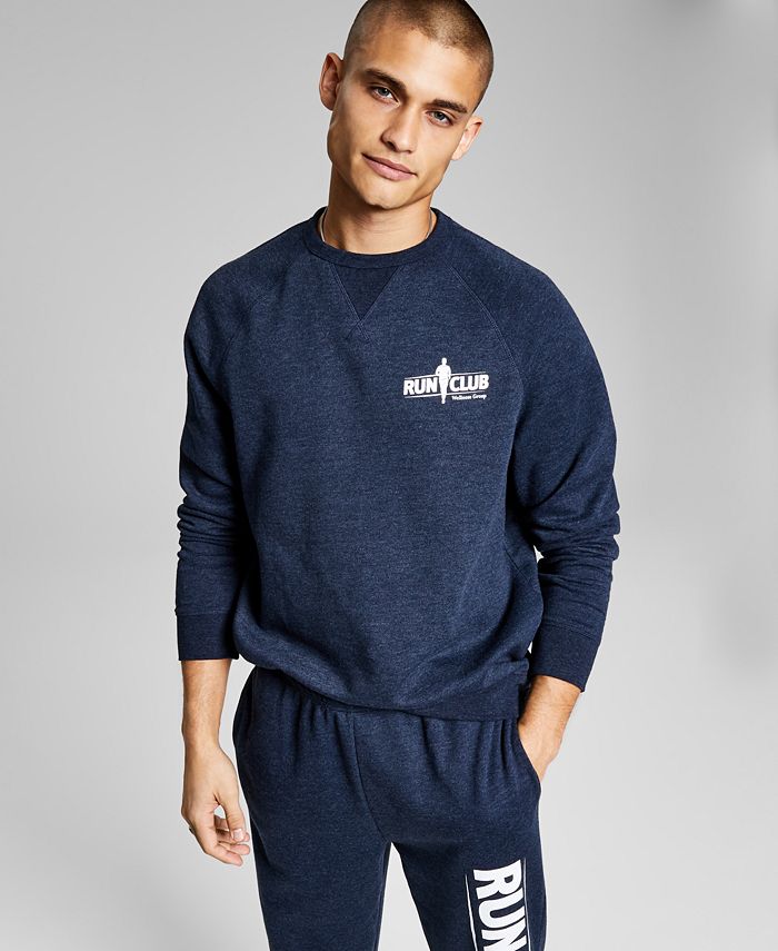 And Now This Men's Run Club Fleece Sweatshirt Macy's