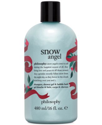 Philosophy Snow Angel 64 Oz Shampoo, Shower Gel & Bubble Bath With FREE Pump