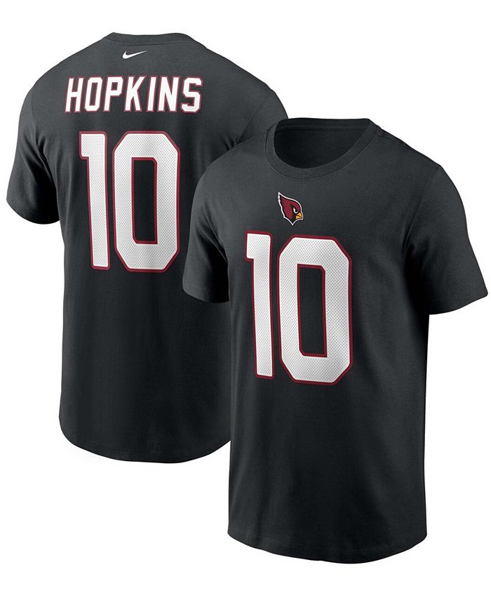 Nike Men's DeAndre Hopkins Black Arizona Cardinals Name and Number T-shirt  - Macy's
