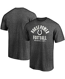 Men's Heathered Charcoal Indianapolis Colts Hometown Horsepower T-shirt