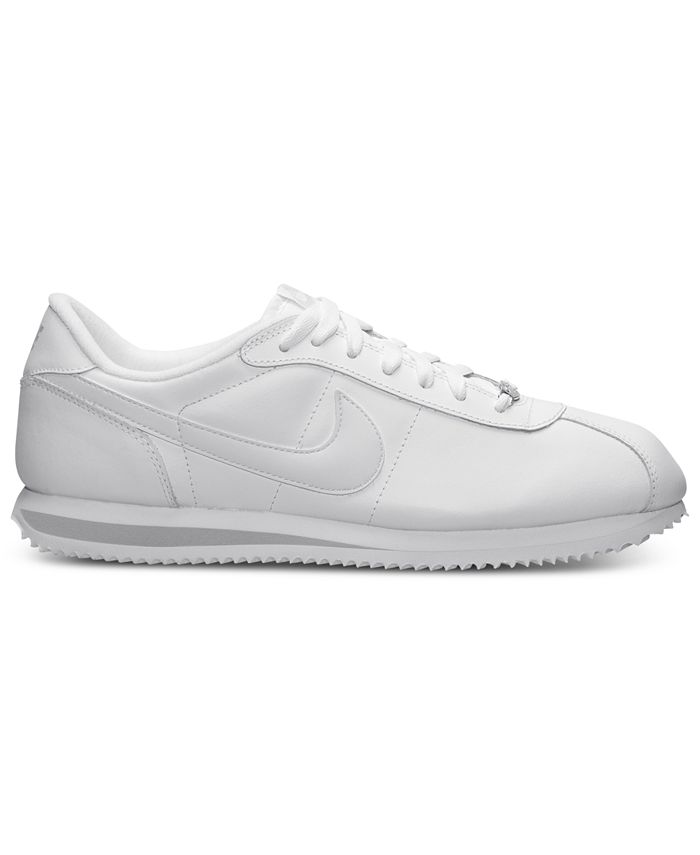 Nike Men's Cortez Basic Leather Casual Sneakers from Finish Line - Macy's