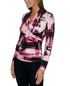 Abstract-Print Top