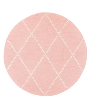 Nuloom Varanas Mtvs176b 4' X 4' Round Area Rug In Pink