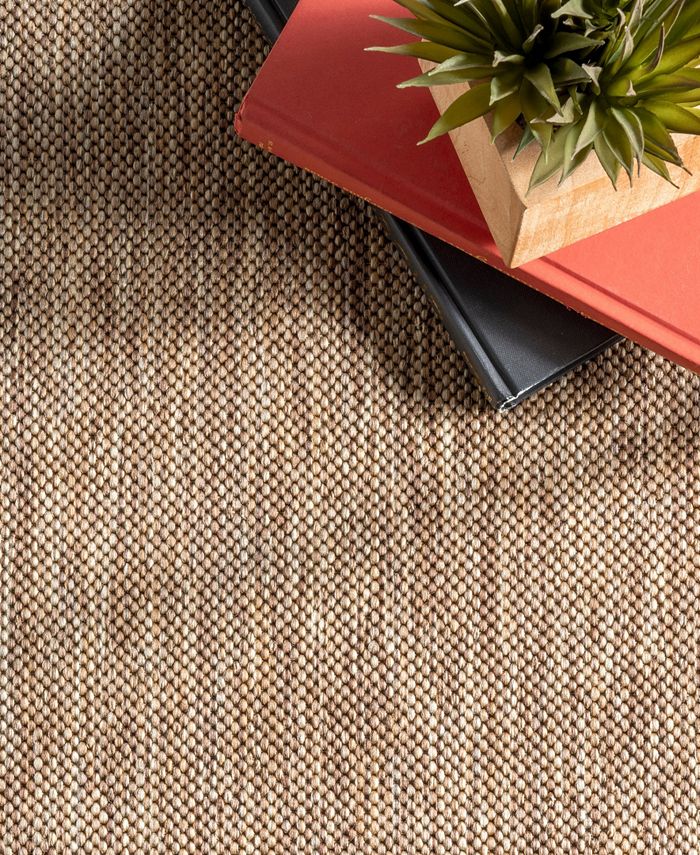 nuLoom Cabana GBCB02B 6' x 6'7" Round Area Rug & Reviews Rugs Macy's