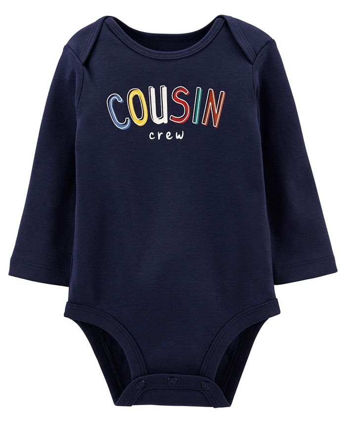 Carter's cousin 2025 crew onesie