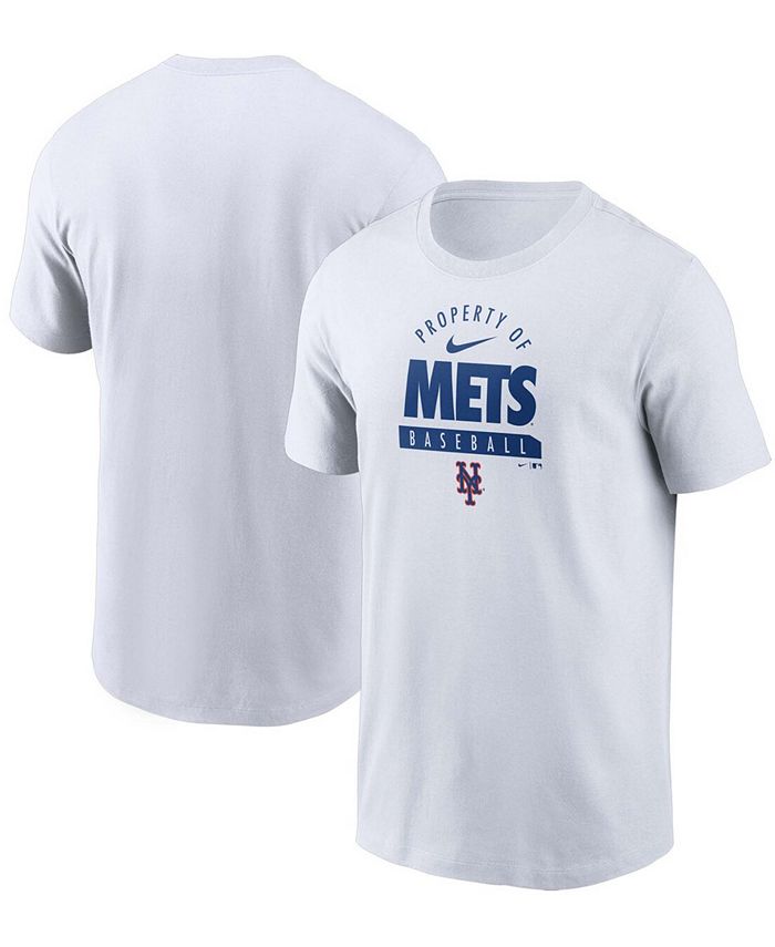 Men's New York Mets Nike White Home Blank Replica Jersey