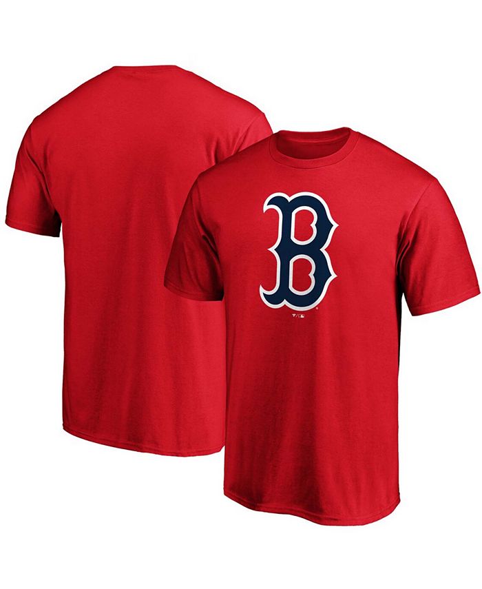 Fanatics Men's Red Boston Red Sox Official Logo T-shirt - Macy's