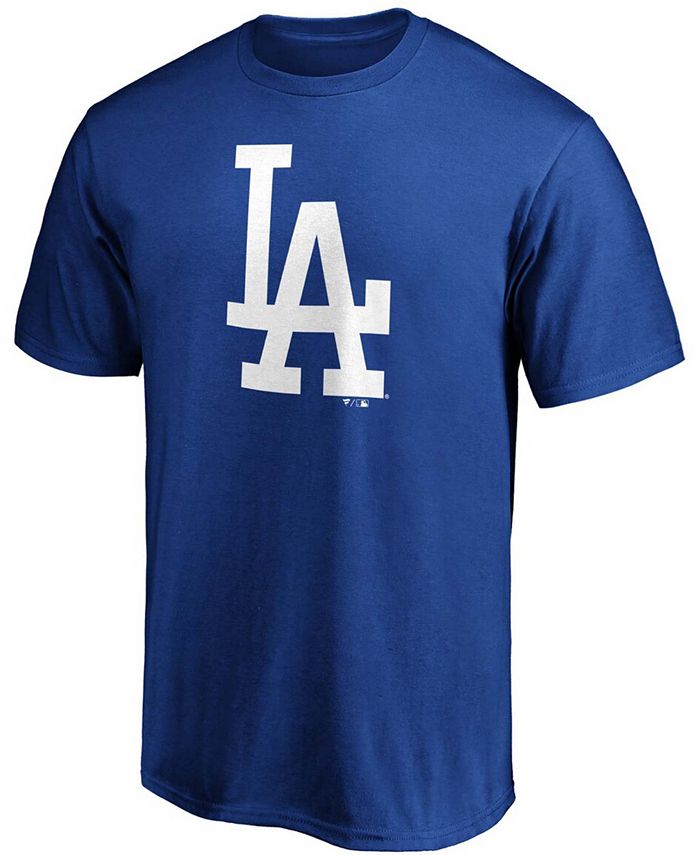 Fanatics Men's Royal Los Angeles Dodgers Official Logo T-shirt - Macy's