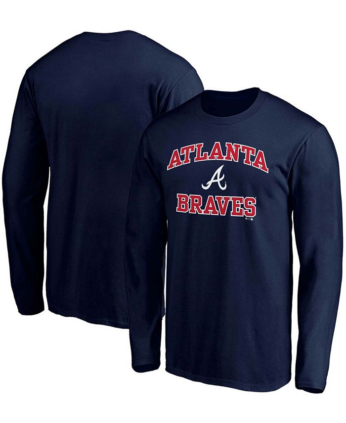 Fanatics Men's Red Atlanta Braves Official Logo T-shirt - Macy's