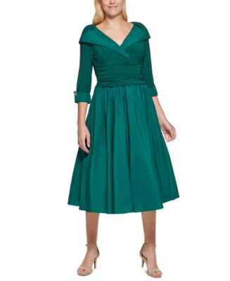 Jessica Howard Portrait-Collar Dress - Macy's