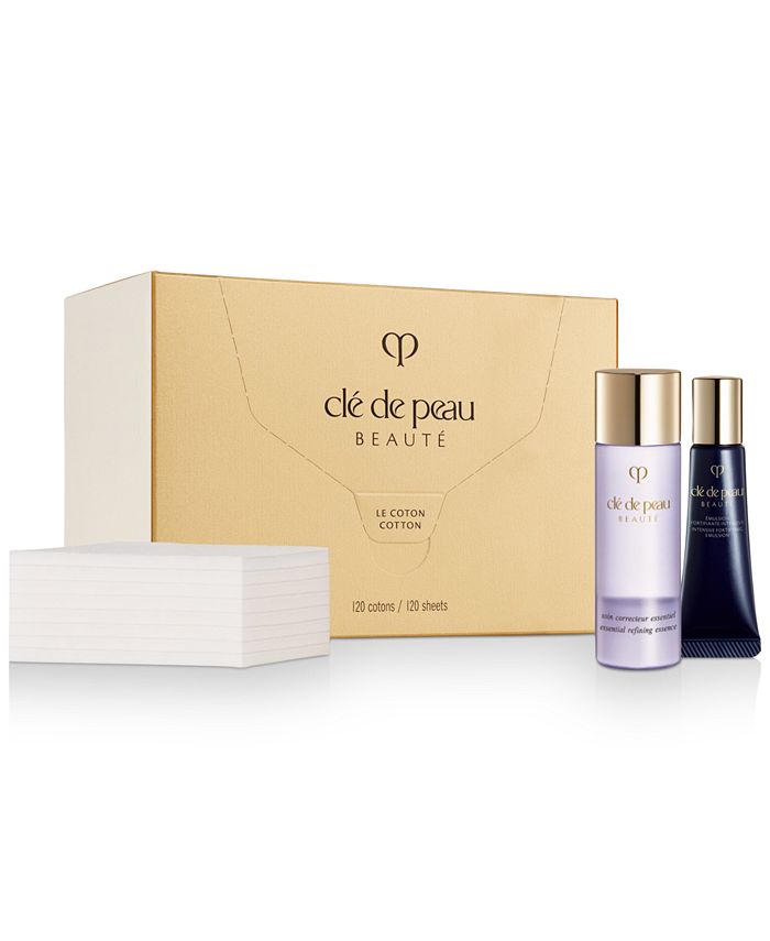 Clé de Peau Beauté 3Pc. Cotton Collection, Created for Macy's Macy's