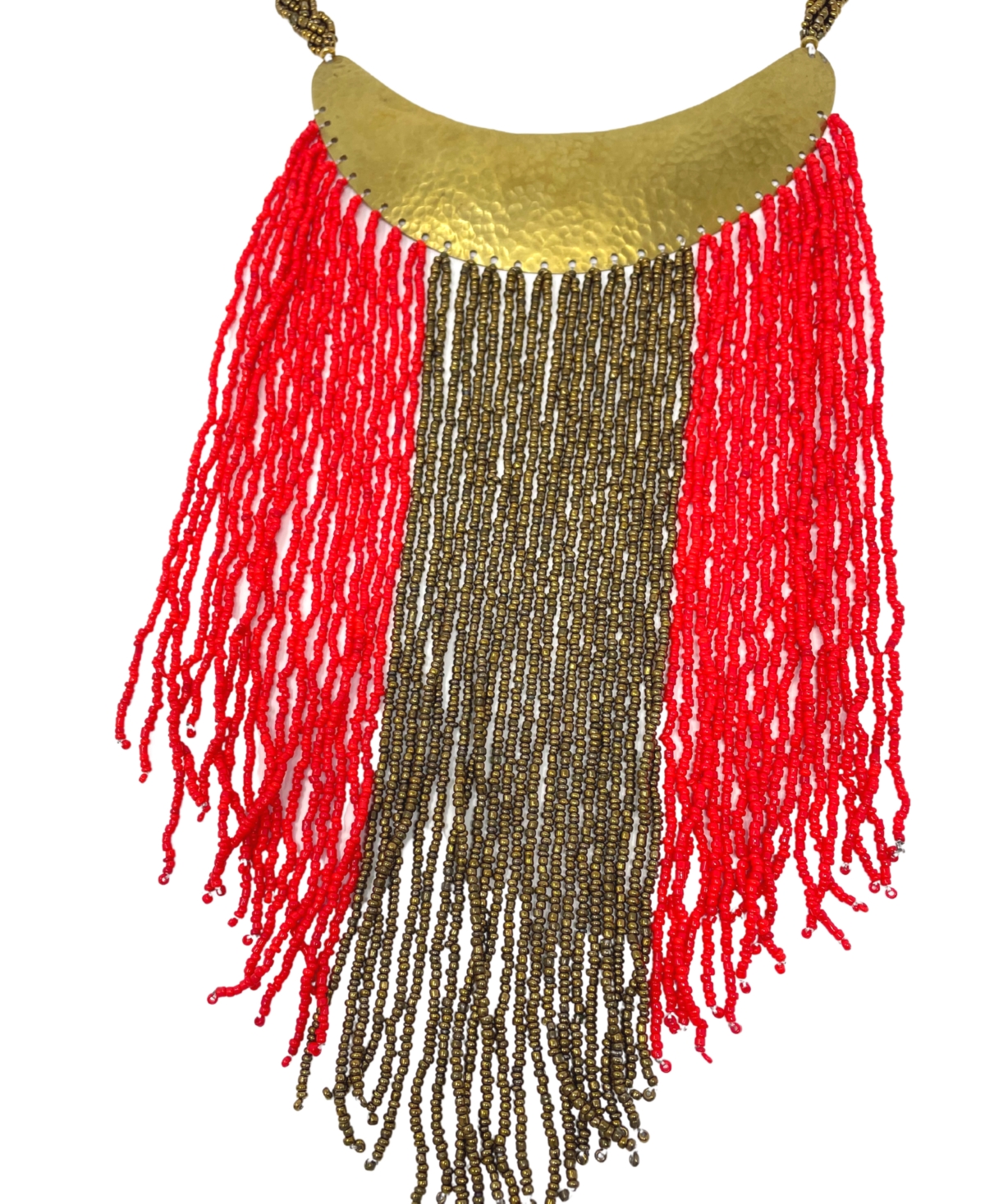 Kendi Amani Short Maasai African Beaded Necklace