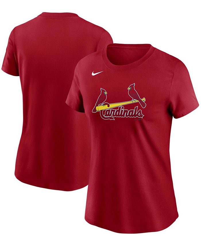Nike Women's Red St. Louis Cardinals Wordmark Tshirt Macy's