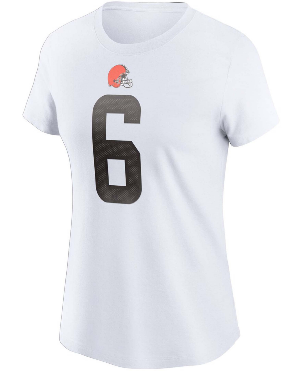 Women's Baker MayfieldCleveland Browns Name Number T-shirt - White