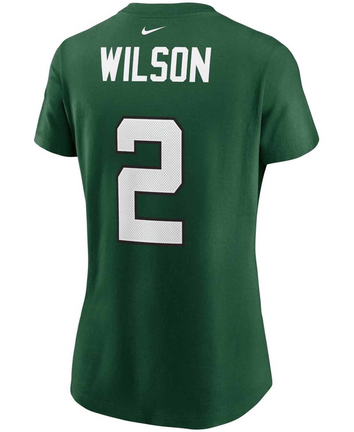 Women's Zach WilsonNew York Jets 2021 Nfl Draft First Round Pick Player Name Number T-shirt - Green
