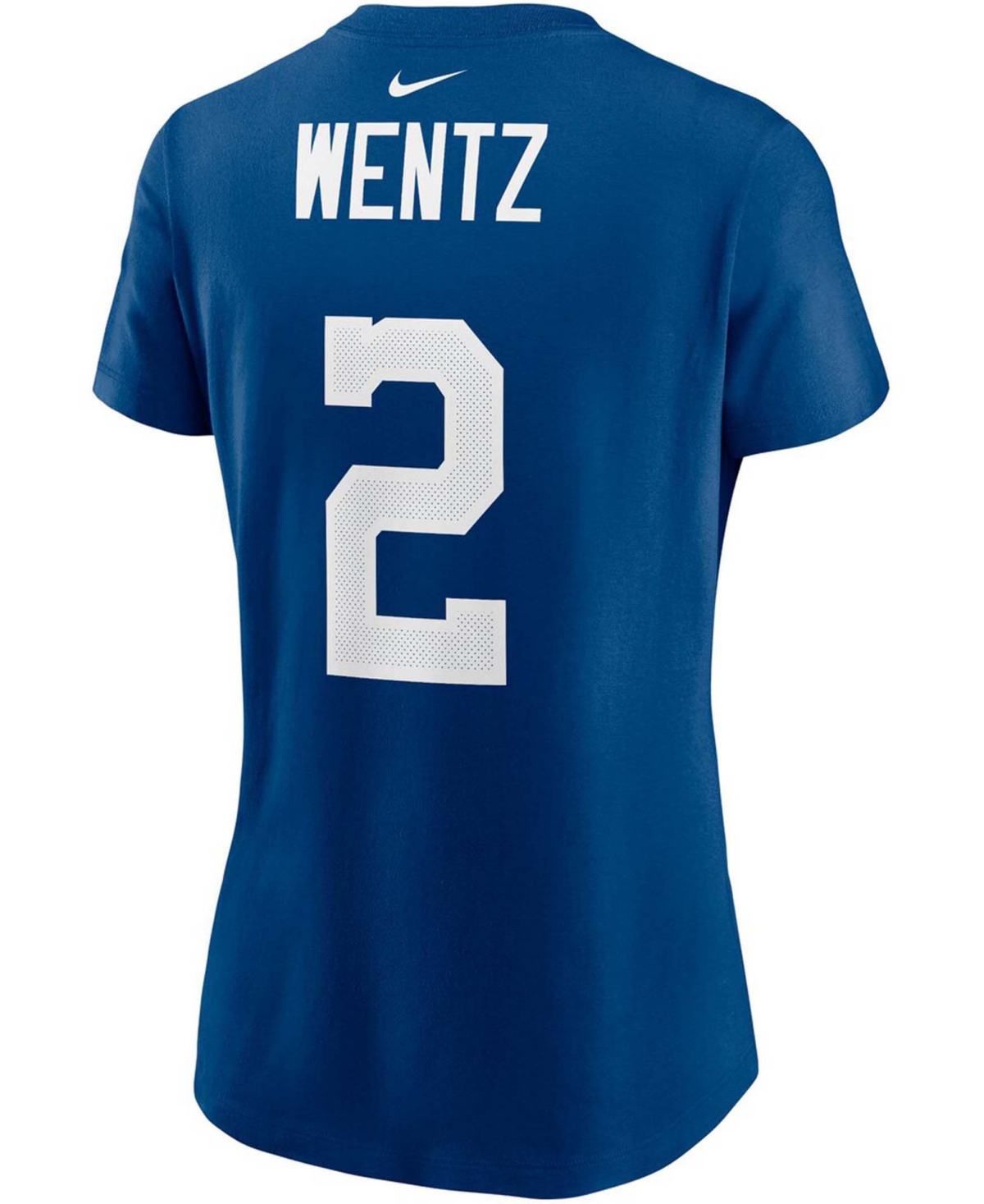 Women's Carson WentzIndianapolis Colts Name Number T-shirt - Royal