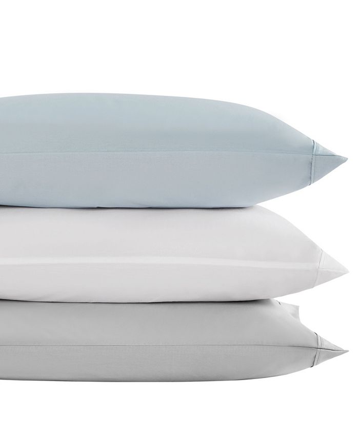 Vera Wang Organic Cotton Percale 4 Piece Sheet Set, Queen Macy's
