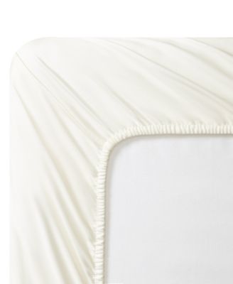 Solid 800 Thread Count Cotton Sateen 4 Piece Sheet Set, Queen