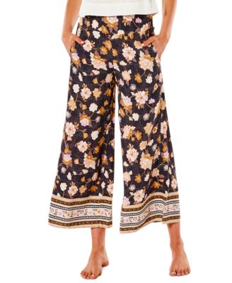 Rip Curl - Juniors' Printed Surf Gypsy Cropped Pants