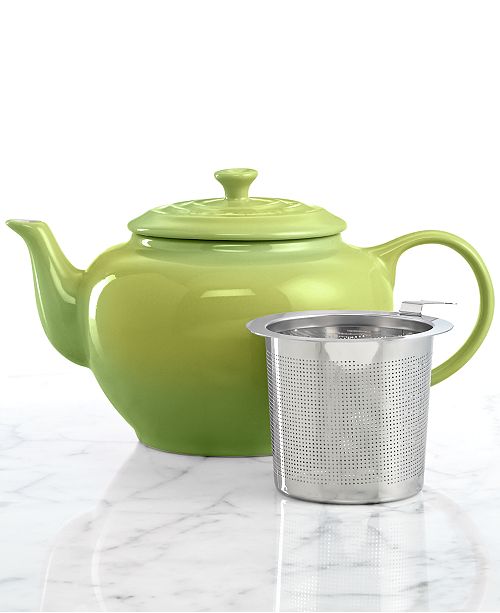 Le Creuset 1Qt. Teapot with Stainless Steel Infuser & Reviews