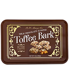 Holiday Milk Chocolate Almond Toffee Bark Tin, Created for Macy's