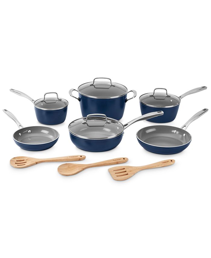 Cuisinart 13Pc. GreenChef Nonstick Cookware Set Macy's