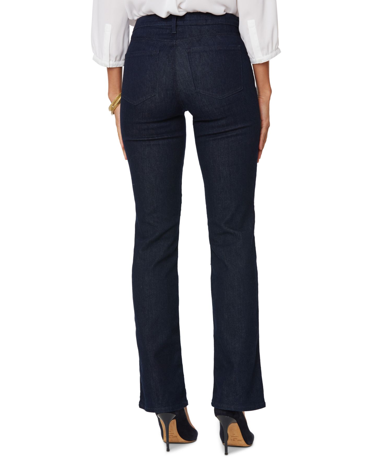 Женские джинсы NYDJ Barbara Bootcut High-Rise Tummy-Control Denim Jeans, цвет: Quinn — фото 6