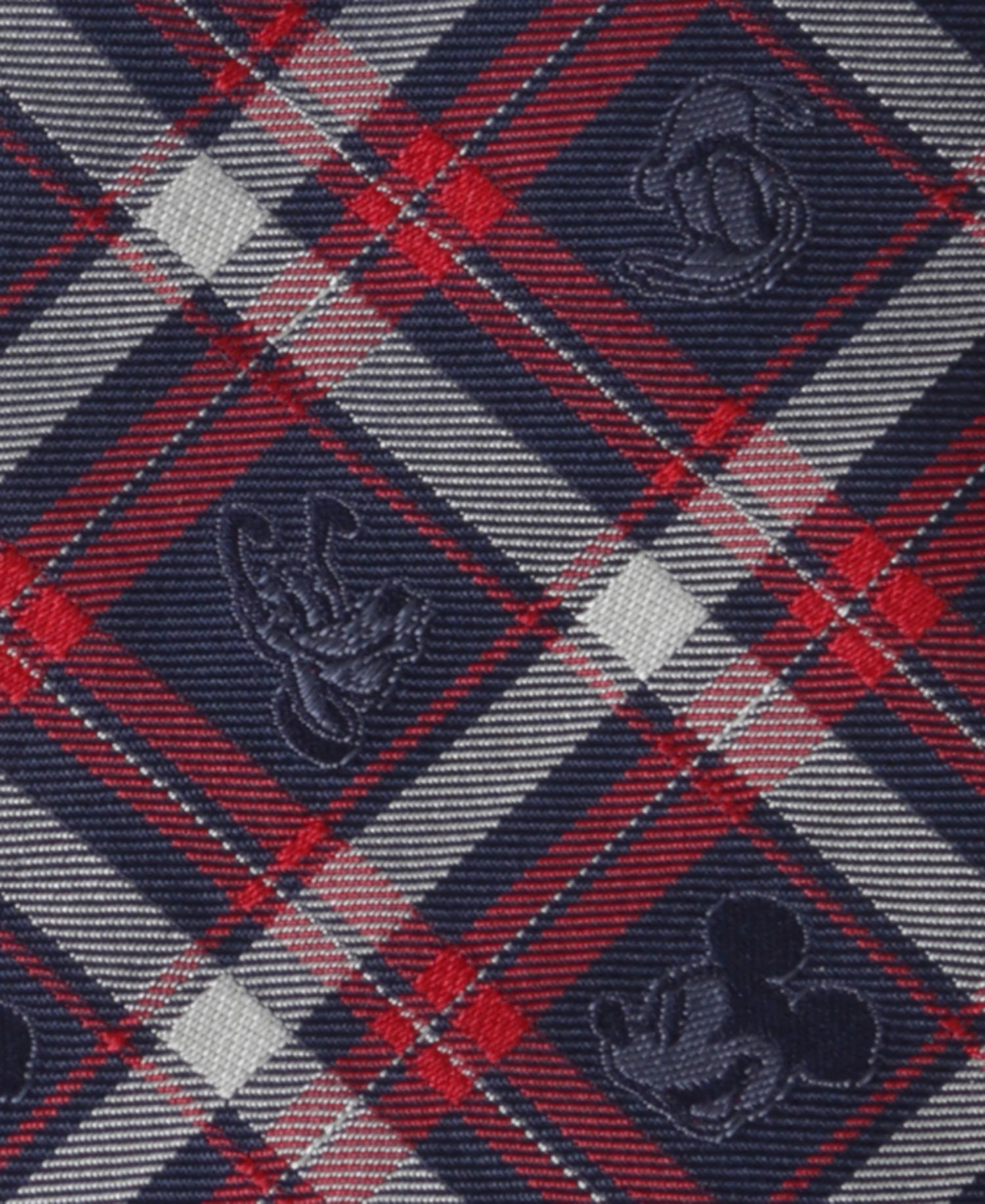 Men's Mickey and Friends Plaid Men's Tie