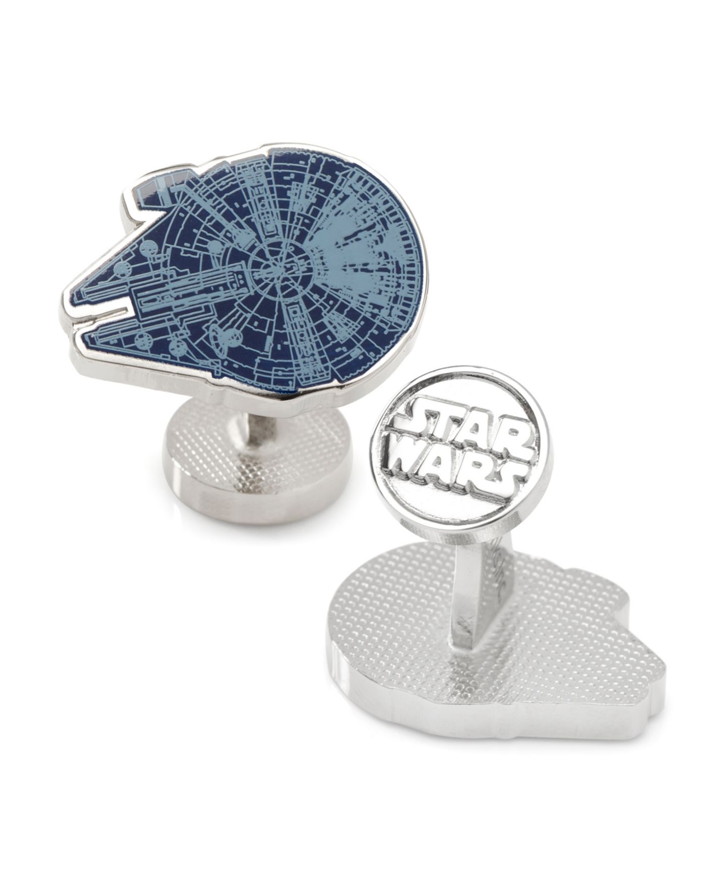 Мужские запонки Star Wars Millennium Falcon Cufflinks — фото 1