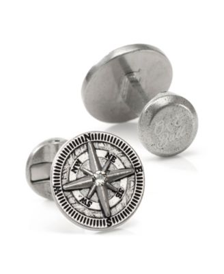 Men's Antique Compass Cufflinks