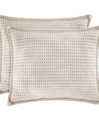 Pebble Beach Honeycomb Sham, King