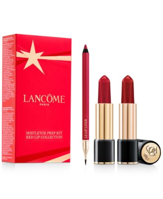 Lancôme - 3-Pc. Mistletoe Prep Red Lip Set