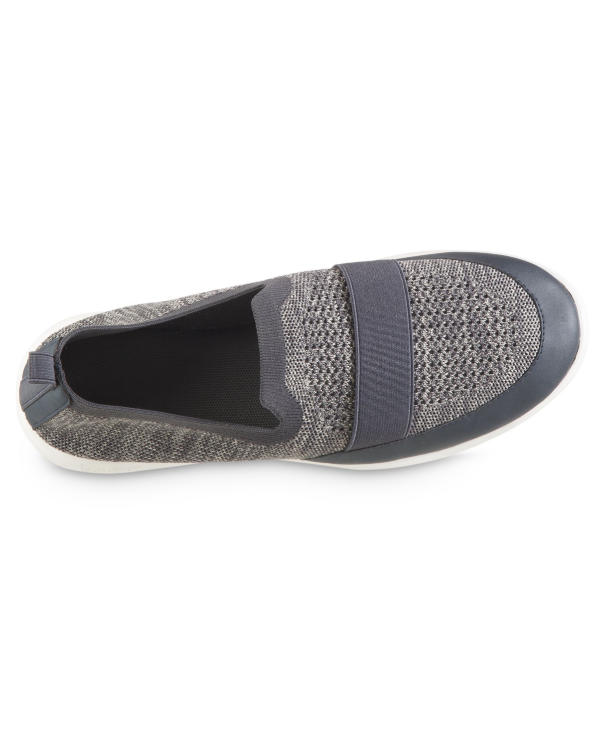 Isotoner Men's Zenz Knit Indoor and Outdoor Slip-On Slipper