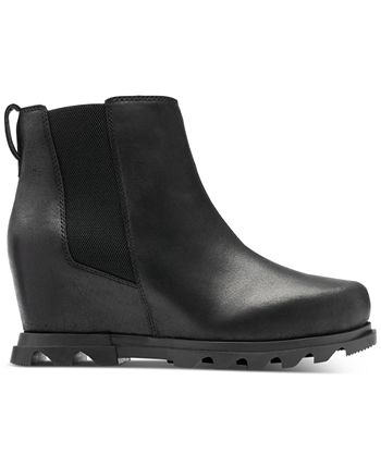Sorel Women s Joan of Artic Wedge III Lug Sole Chelsea Booties