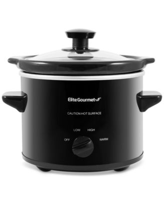 Elite Gourmet 2-Qt. Slow Cooker - Macy's