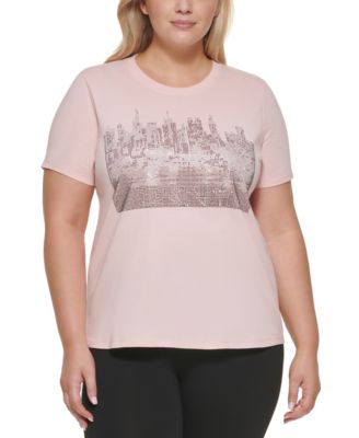 dkny plus size tops