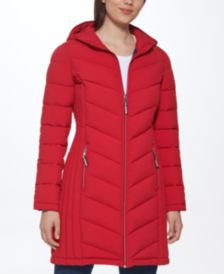 Hooded Packable Puffer Coat