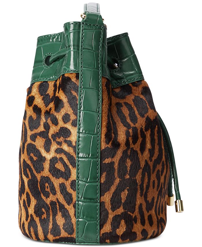 Lauren Ralph Lauren Andie Medium Leather Drawstring Bag Macy's