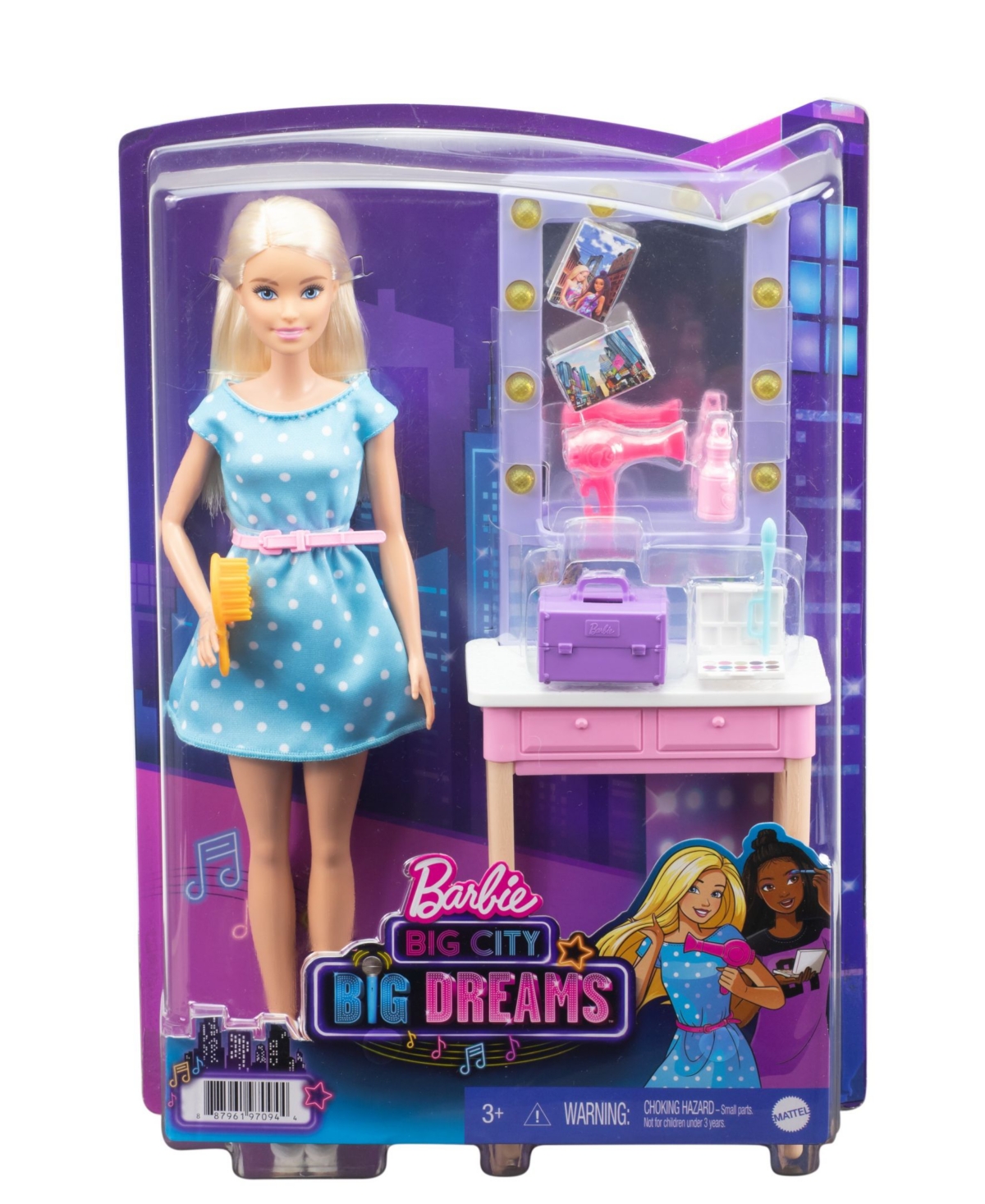 Barbie Big City Big Dreams Vanity Doll and Play Set